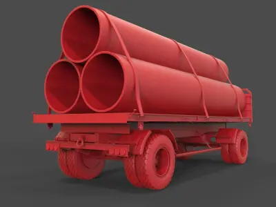 Trailer mod7 3D print model