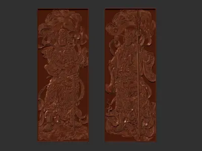 Guardian Warriors 3D print model