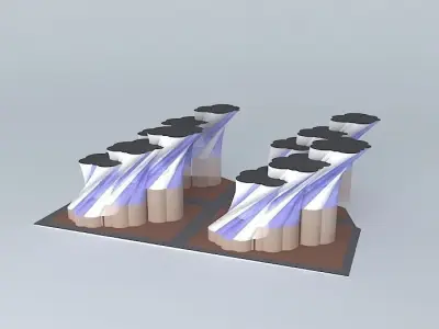 cloudy sky 3D model