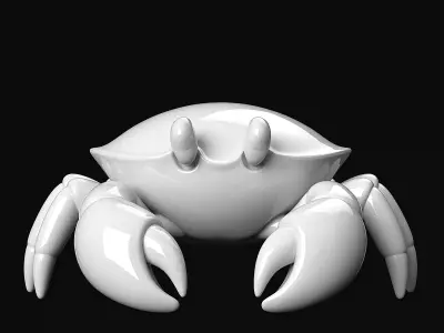 Crab Statue 3D print model