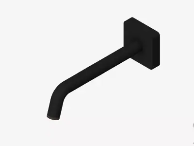Wall Spout - Luxury - Two - Basin Low-poly 3D model