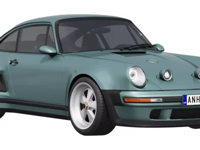 Singer Porsche 911 Carrera Coupe 2025 3D model