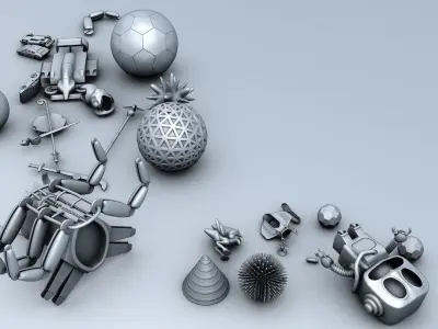 Playground C4D 3D model