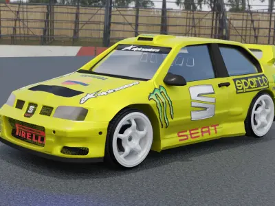 Seat Cordoba WRC 3D print model