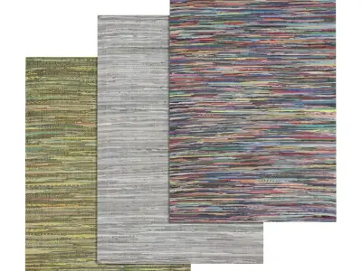 Rug Set 423 3D model