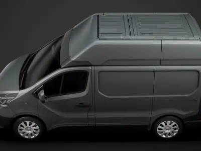 Renault Trafic Van L1H2 2020 3D model