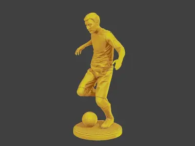 Soccer Player SP 005 3D print model