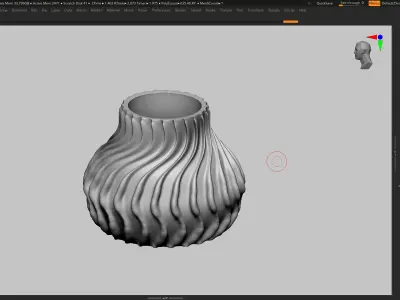 vase 3d print 272  3D print model