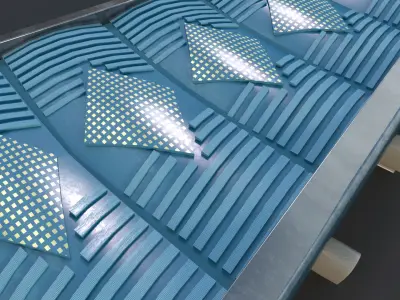 Kuwait International Airport 3D model