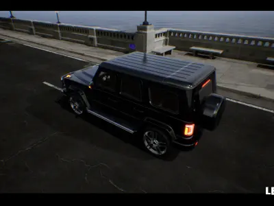 SUV 01 Driveable  Animated  Realistic Low-poly 3D model