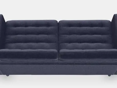 LANDSKRONA 3-seat sofa 9 Low-poly 3D model