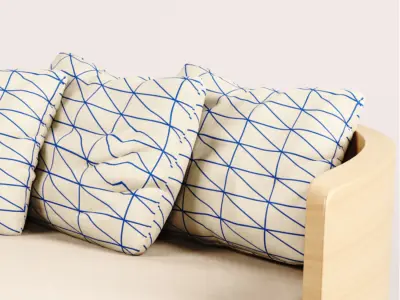 Outdoor Wooden Chair Free Free 3D model