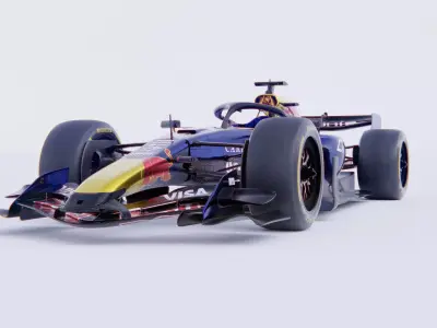 Red Bull RB22 2026 F1 3D model