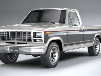 F-150 Ranger 1980 3D model