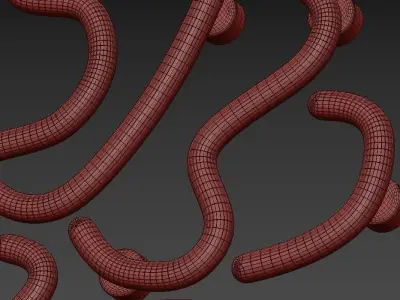 Neon Set 20 3D model