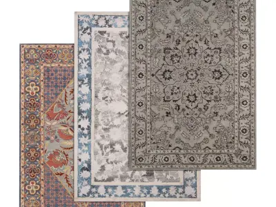 Rug Set 2258 3D model