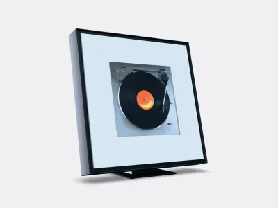 HW-LS60D music frame design wireless speaker 2024 3D model