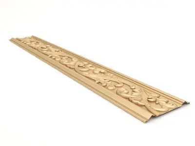 Ceiling Molding 8 - For CNC and Interior 3D model