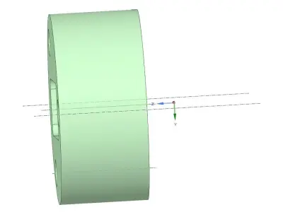 Anderson Plug Mount for Trailer Charge Towing 3D print model