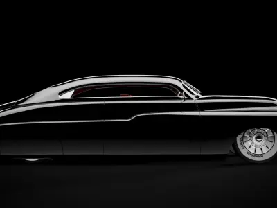 Custom Mercury 1959  hotrod 3D car model  3D model