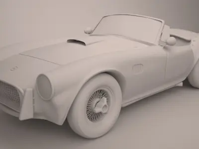 ac cobra vehicle  3D model