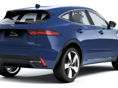 Jaguar E-Pace 2021 3D model