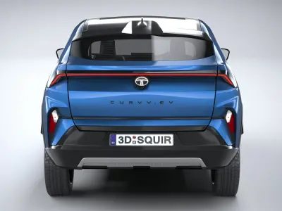 Tata Curvv EV 2025 3D model