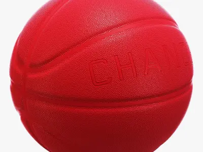 Basketball ball chanse set 3D model