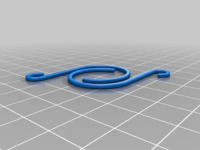 Tree Ornament Hooks Free 3D print model