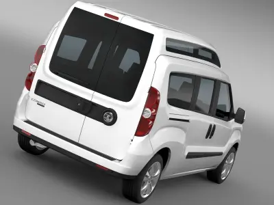 Vauxhall Combo Tour H2L2 2015 3D model