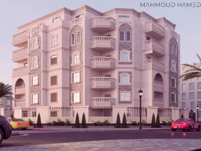 neoclassic villa  3D model