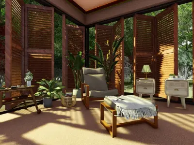 interior design 3D model purchase