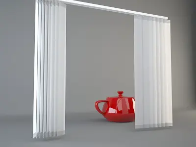 Vertical Blinds 3D model