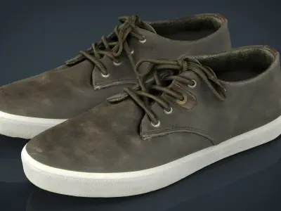 Sneakers 12 Low-poly 3D model