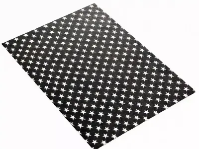 Restoration Hardware Liberty Star Flatweave Rug 3D model