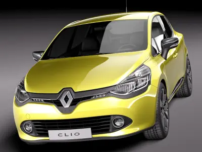 Renault Clio -2013 3D model