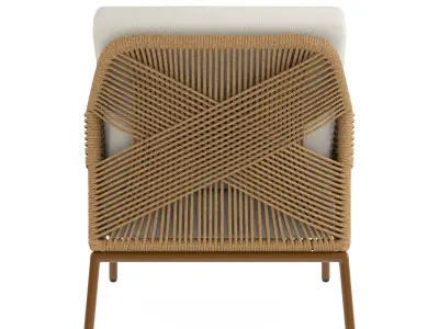 Terrell Patio Seating Set 3D model