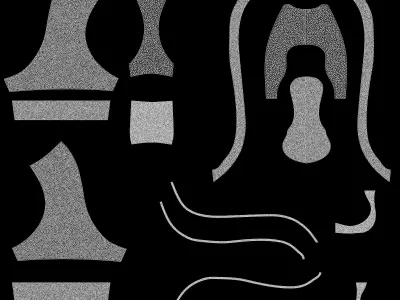 Mens Cycling Bib Shorts Biker Marvelous Designer UV MAP OBJ 3D model