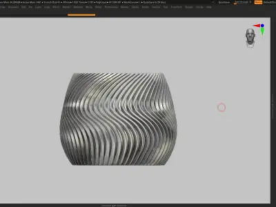 vase pot planter 3d print 871  3D print model
