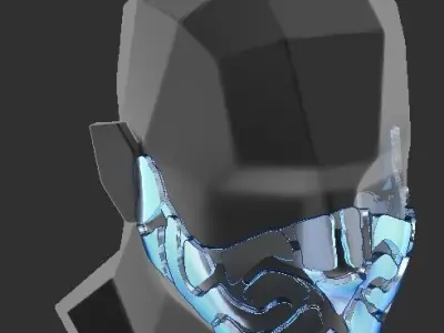 Fantasy Mask Free 3D model