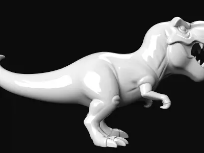 T-Rex Sculpture 3D print model