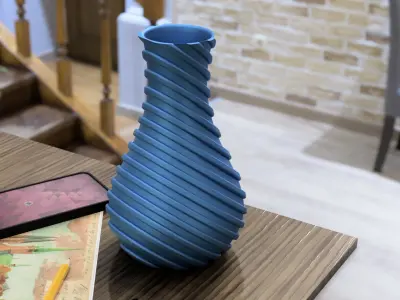 Flower vase 15 3D print model