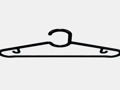 SPRUTTIG Hanger Low-poly 3D model