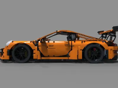 Lego Car GT3 3D model