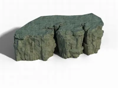 sTONE Town Magic Cave - Stone 02 3D model