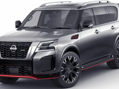 Nissan Patrol Nismo 2021 3D model