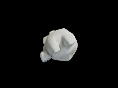 Anydrafts Cat 01 Low-poly 3D model