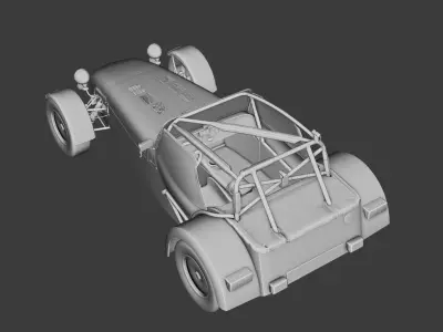 Caterham Academy-2019 model sports vehicle 3D model