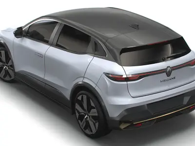 Renault Megane E Tech Iconic 2023 3D model