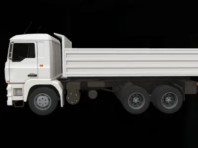 Truck Low-poly 3D model